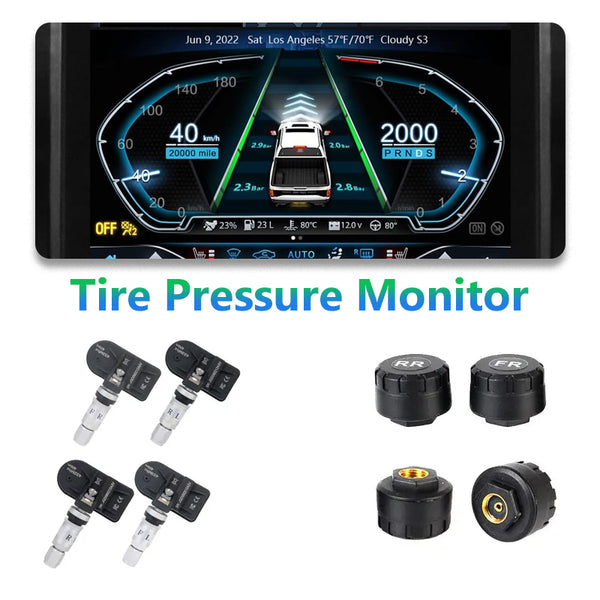 YULU Tire Pressure Monitor Sensor TPMS for E10 Data display on E10 screen