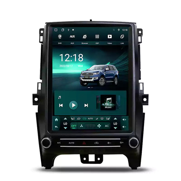 YULU DA8 Unit Head for Ford Ranger/Everest RHD 2016-2021 Android Stereo Tesla Style Screen Navigation with Carplay 4G Wifi