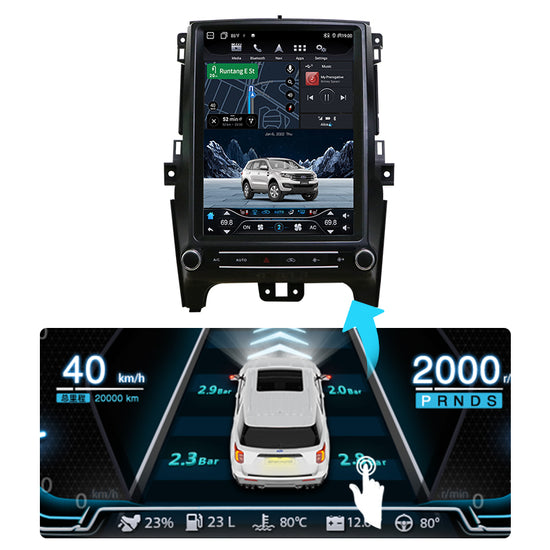 YULU E10 Radio For Ford Ranger Raptor Everest Android Unit Head Navigation 2016-2021 wifth 4G Wifi Carplay